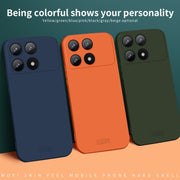 For Xiaomi Redmi K70E MOFI Qin Series Skin Feel All-inclusive PC Phone Case(Orange)
