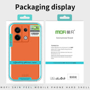 For Xiaomi 14 MOFI Qin Series Skin Feel All-inclusive PC Phone Case(Orange)
