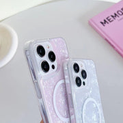 For iPhone 14 Pro Max Shell Texture MagSafe TPU Phone Case(Dazzling)