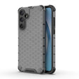 For Samsung Galaxy A55 Shockproof Honeycomb Phone Case(Black) - Galaxy Phone Cases by PMC TechLife | Online Shopping South Africa | PMC TechLife