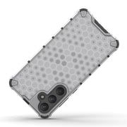 For Samsung Galaxy A55 Shockproof Honeycomb Phone Case(Red)