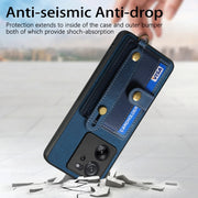 For Xiaomi 13T / 13T Pro Retro Cross Wristband Wallet Leather Back Phone Case(Blue)
