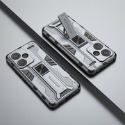 For Redmi Note 13 Pro+ Supersonic Armor PC Hybrid TPU Phone Case(Grey)