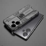 For Redmi Note 13 Pro+ Supersonic Armor PC Hybrid TPU Phone Case(Grey)