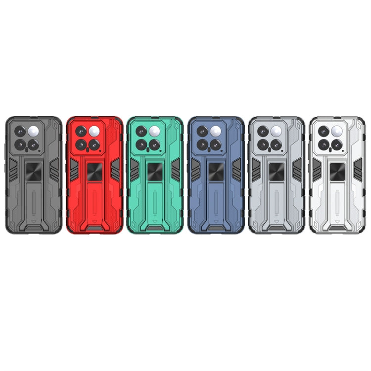For Xiaomi 14 Supersonic Armor PC Hybrid TPU Phone Case(Red)