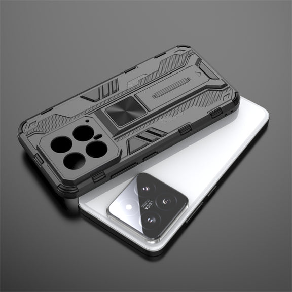 For Xiaomi 14 Supersonic Armor PC Hybrid TPU Phone Case(Silver)