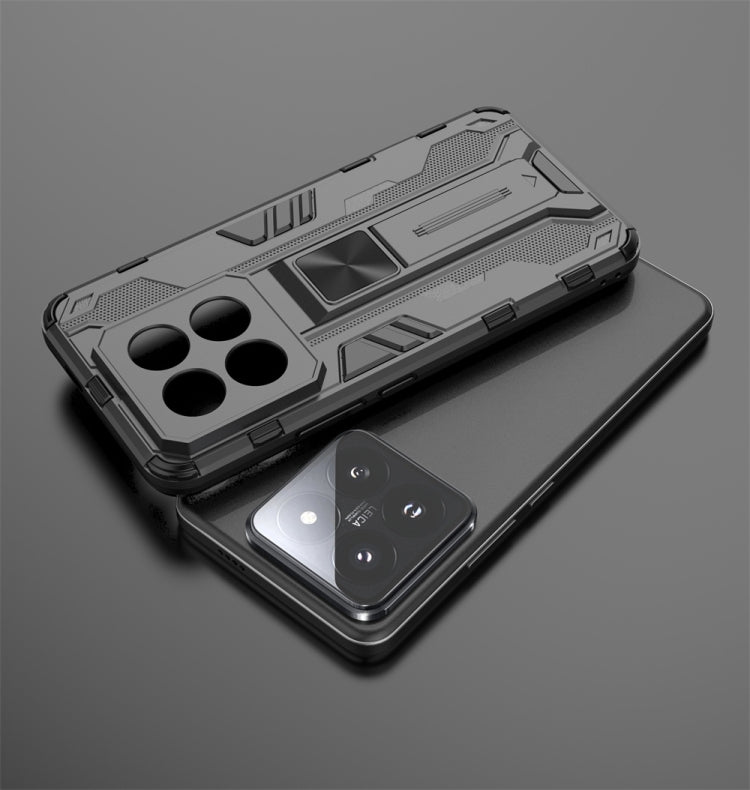 For Xiaomi 14 Pro Supersonic Armor PC Hybrid TPU Phone Case(Blue)