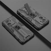 For Xiaomi 13T Supersonic Armor PC Hybrid TPU Phone Case(Black)