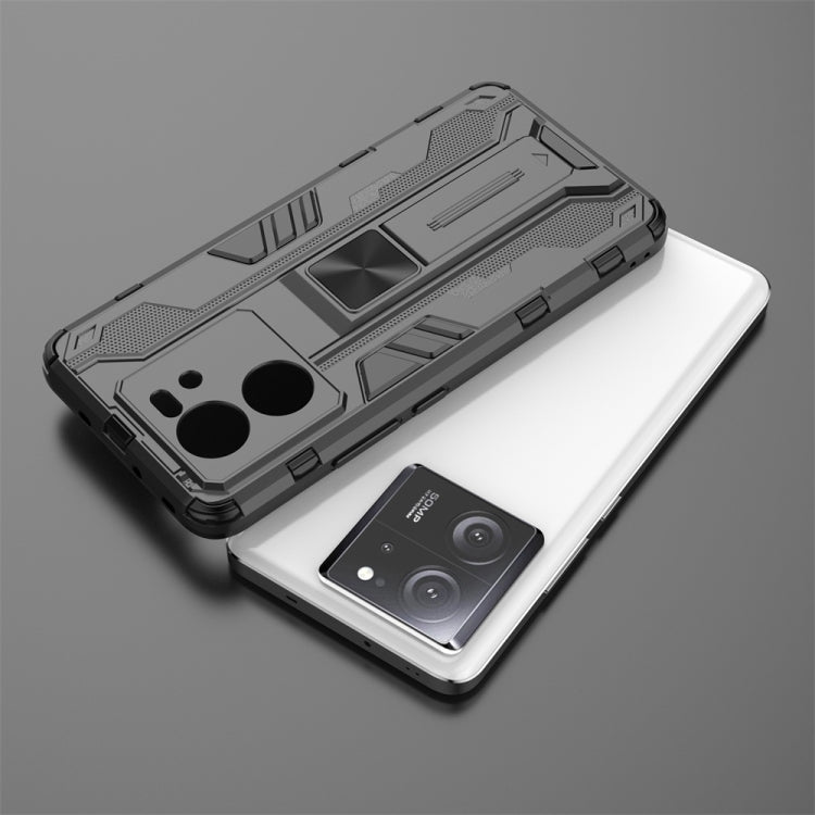For Xiaomi 13T Supersonic Armor PC Hybrid TPU Phone Case(Silver)