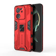 For Xiaomi 13T Pro Supersonic Armor PC Hybrid TPU Phone Case(Red) - Xiaomi Cases by PMC TechLife | Online Shopping South Africa | PMC TechLife | Buy Now Pay Later Mobicred