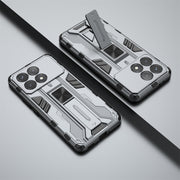 For Redmi K70 Pro Supersonic Armor PC Hybrid TPU Phone Case(Grey)