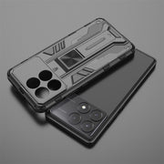 For Redmi K70E Supersonic Armor PC Hybrid TPU Phone Case(Blue)