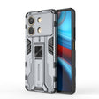 For Redmi Note 13R Pro Supersonic Armor PC Hybrid TPU Phone Case(Grey) - Xiaomi Cases by PMC TechLife | Online Shopping South Africa | PMC TechLife | Buy Now Pay Later Mobicred