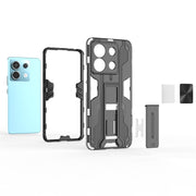 For Xiaomi Poco X6 Supersonic Armor PC Hybrid TPU Phone Case(Black)