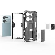 For  Redmi Note 13 Pro 4G Supersonic Armor PC Hybrid TPU Phone Case(Grey)