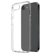 For iPhone 16e NORTHJO 3 in 1 TPU Phone Case with Screen Film and Lens Film(Clear)