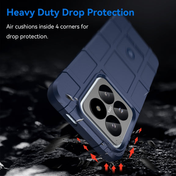 For  Xiaomi 14 Full Coverage Shockproof TPU Phone Case(Blue)
