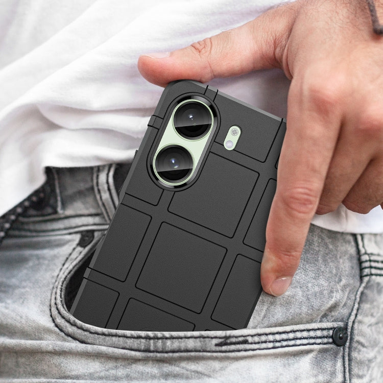 For Xiaomi Poco C65 Full Coverage Shockproof TPU Phone Case(Black)