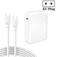 PD3.1 140W USB-C PD Laptop Power Adapter + 2m 5A USB-C to USB-C Data Cable EU Plug - Cable & Adapter by PMC Jewellery | Online Shopping South Africa | PMC Jewellery | Buy Now Pay Later Mobicred