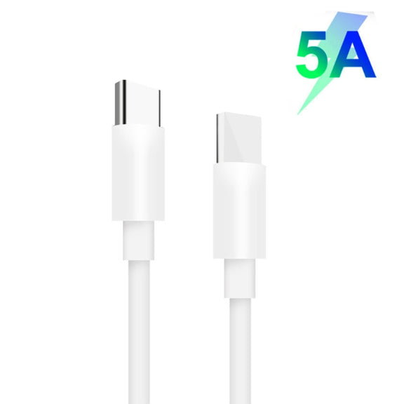 PD3.1 140W USB-C PD Laptop Power Adapter + 2m 5A USB-C to USB-C Data Cable EU Plug