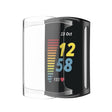 For Fitbit Charge 6 / 5 TPU Shell + Film Integrated Watch Protective Case(Transparent) - Watch Cases by PMC TechLife | Online Shopping South Africa | PMC TechLife | Buy Now Pay Later Mobicred