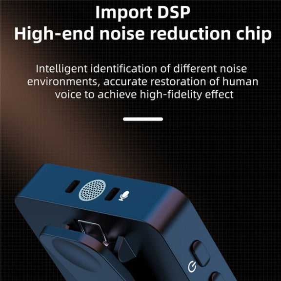 SX31 3 in 1 Collar Clip Wireless Noise Reduction Microphone