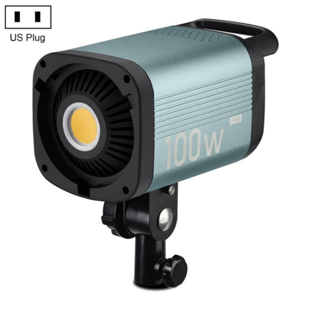 VLOGLITE P100 Professional Photography Video Fill Light 100W High Powerful Bright COB LED Light, Plug:US Plug