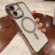 For iPhone 16 Diamond Plated MagSafe TPU Phone Case(Gold) - iPhone 16 Cases by PMC TechLife | Online Shopping South Africa | PMC TechLife | Buy Now Pay Later Mobicred