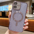 For iPhone 16 Plus Glitter Electroplating MagSafe TPU Phone Case(Purple) - iPhone 16 Plus Cases by PMC TechLife | Online Shopping South Africa | PMC TechLife | Buy Now Pay Later Mobicred