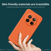 For Realme 12 Pro / 12 Pro+ MOFI Qin Series Skin Feel All-inclusive PC Phone Case(Green)