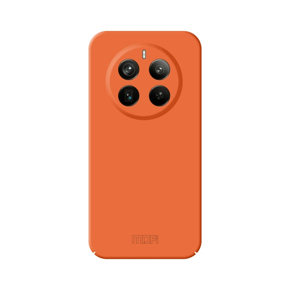 For Realme 12 Pro / 12 Pro+ MOFI Qin Series Skin Feel All-inclusive PC Phone Case(Orange)
