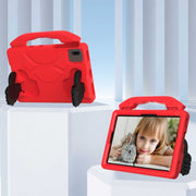 For Samsung Galaxy TAB S9 11 X710 2023 Thumb Bracket EVA Shockproof Tablet Case(Red)