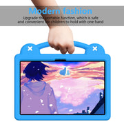 For Honor Pad 9 2023 12.1 Handle Kickstand Children EVA Shockproof Tablet Case(Sky Blue)