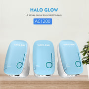 WAVLINK WS-WN576A2 AC750 Household WiFi Router Network Extender Dual Band Wireless Repeater, Plug:US Plug