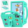 For Lenovo P11 Plus J607F / Xiaoxin Pad 11 Handle Kickstand Children EVA Shockproof Tablet Case(Mint Green) - Lenovo by PMC TechLife | Online Shopping South Africa | PMC TechLife | Buy Now Pay Later Mobicred