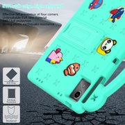 For Onn Tbspg 100110027 2023 Handle Kickstand Children EVA Shockproof Tablet Case(Mint Green)