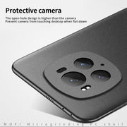 For Honor Magic6 Pro MOFI Fandun Series Frosted PC Ultra-thin All-inclusive Phone Case(Blue)