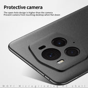 For Honor Magic6 RSR MOFI Fandun Series Frosted PC Ultra-thin All-inclusive Phone Case(Black)