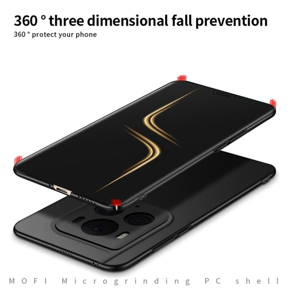 For Honor Magic6 Ultimate MOFI Fandun Series Frosted PC Ultra-thin All-inclusive Phone Case(Gray)