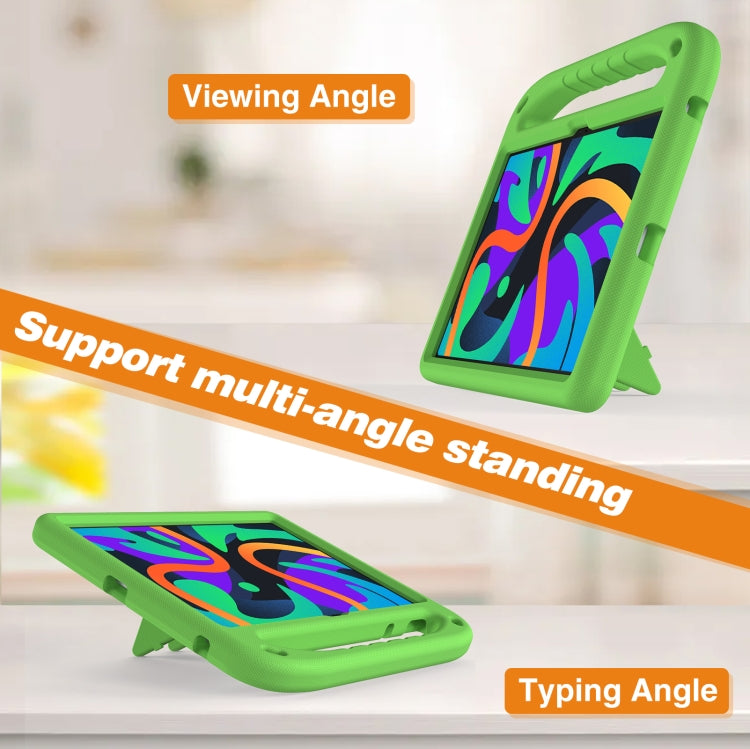 For Amazon Fire Max 11 2023 Handle EVA Shockproof Tablet Case with Holder(Green)