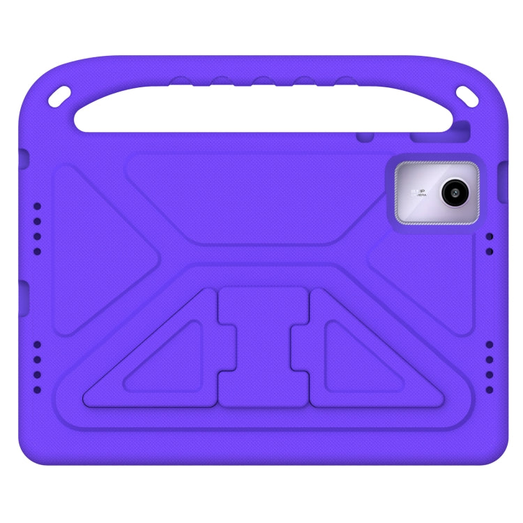 For Amazon Fire Max 11 2023 Handle EVA Shockproof Tablet Case with Holder(Purple)