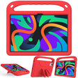 For Amazon Fire Max 11 2023 Handle EVA Shockproof Tablet Case with Holder(Red) - Amazon by PMC TechLife | Online Shopping South Africa | PMC TechLife | Buy Now Pay Later Mobicred