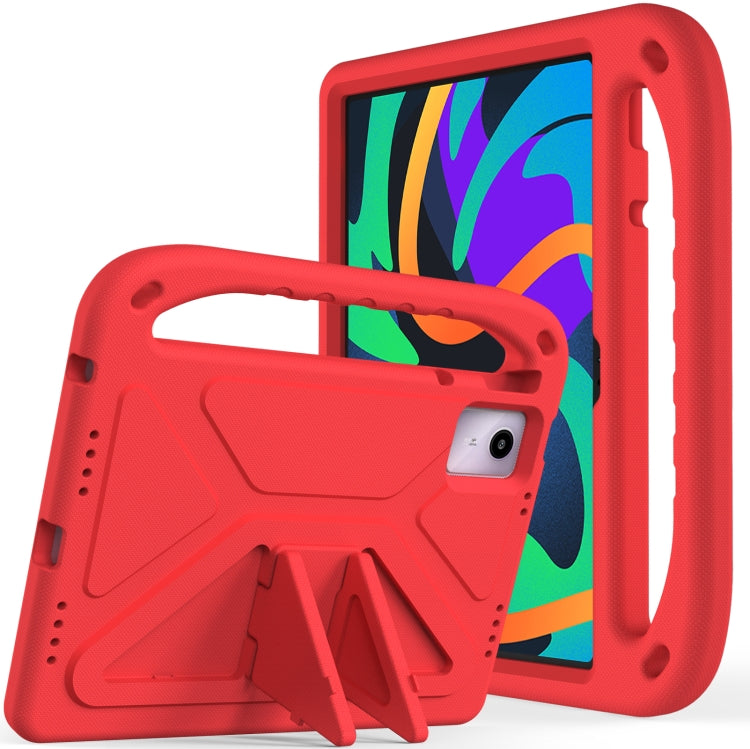 For Amazon Fire Max 11 2023 Handle EVA Shockproof Tablet Case with Holder(Red)