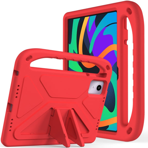 For Amazon Fire Max 11 2023 Handle EVA Shockproof Tablet Case with Holder(Red)