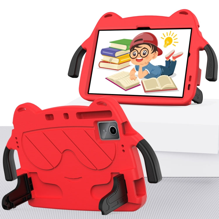 For Huawei MatePad 11 2023/2021 Ice Baby EVA Shockproof Hard PC Tablet Case(Rose Red+Black)