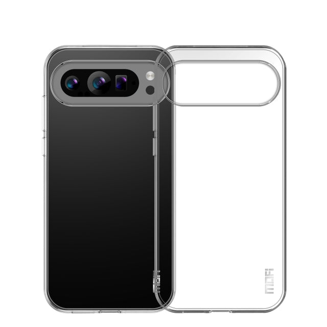For Google Pixel 9 Pro MOFI Ming Series Transparent Ultra-thin TPU Phone Case(Transparent)