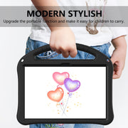 For Teclast M50 HD 10.1 / M50 Pro EVA Shockproof Tablet Case with Holder(Black)