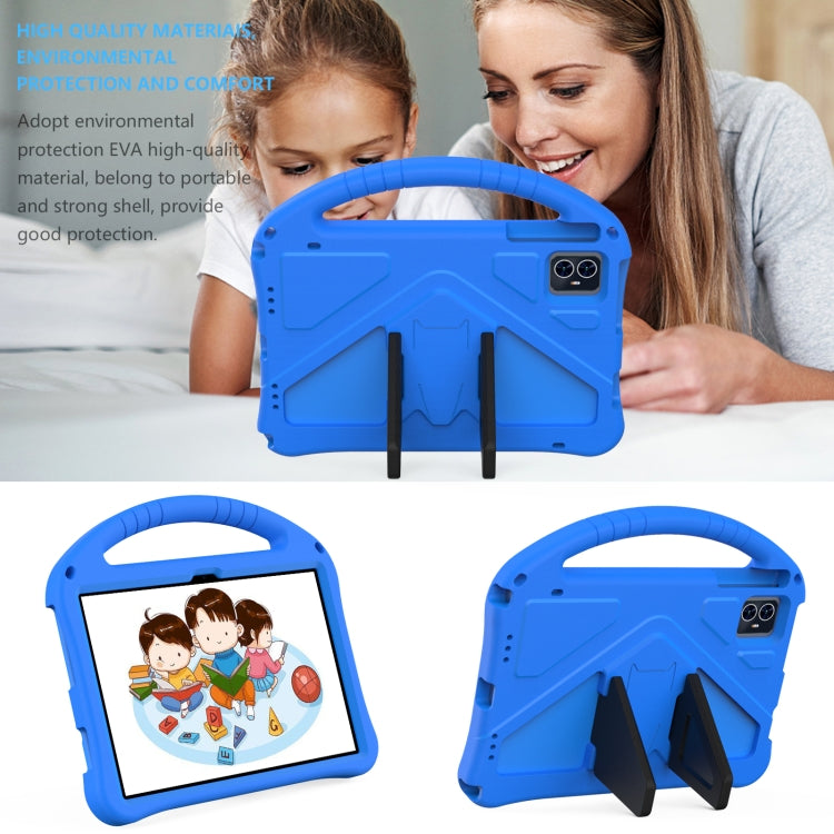 For Teclast M50 HD 10.1 / M50 Pro EVA Shockproof Tablet Case with Holder(Blue)