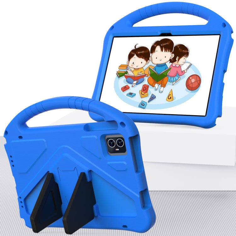 For Teclast M50 HD 10.1 / M50 Pro EVA Shockproof Tablet Case with Holder(Blue)