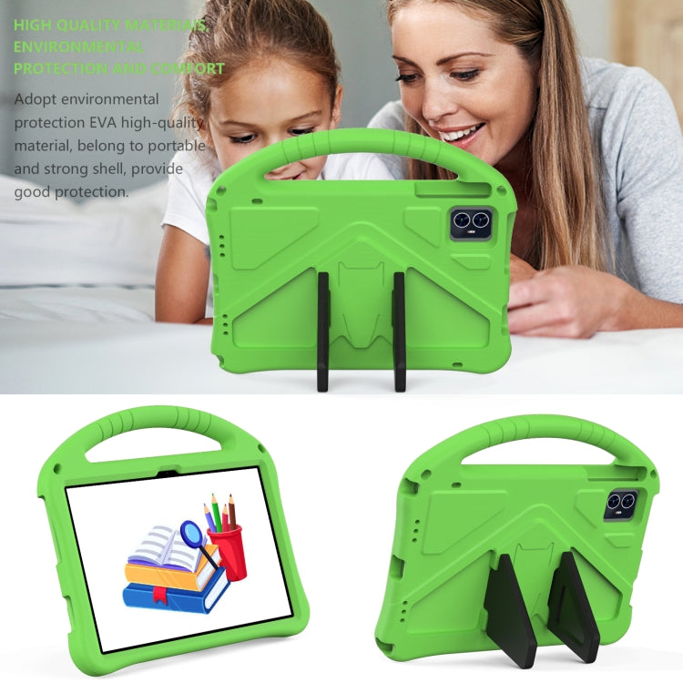 For Blackview Tab 80 10.1 2023 EVA Shockproof Tablet Case with Holder(Green)